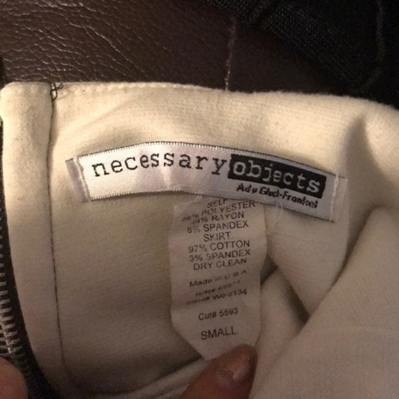 White‎ and black peplum mini A-lined Dress Small - Picture 5 of 5